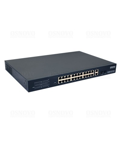 SW-62422(400W). Коммутатор 24-портовый  Fast Ethernet с PoE. OSNOVO в Нижневартовске