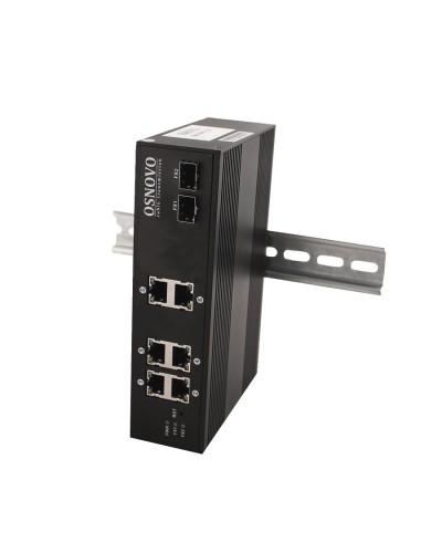 SW-8062/IC. Промышленный PoE коммутатор Gigabit Ethernet на 8 портов. OSNOVO в Нижневартовске