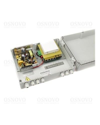 SW-80402-W(port 60W). Коммутатор 6-портовый. OSNOVO в Нижневартовске