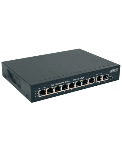 SW-20820(120W). Коммутатор 10-портовый  Gigabit Ethernet с PoE. OSNOVO в Нижневартовске