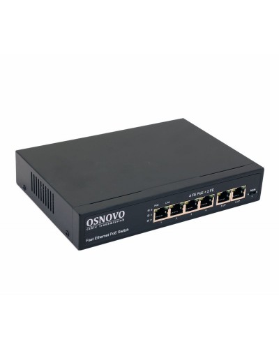 SW-20600(80W). Коммутатор 6-портовый  Fast Ethernet с PoE. OSNOVO в Нижневартовске