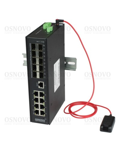 SW-808010/ILS(port 90W,720W). Коммутатор с PoE. OSNOVO в Нижневартовске
