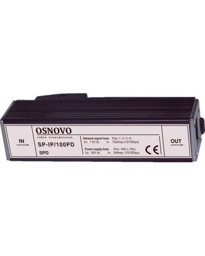SP-IP/100PD. Устройство грозозащиты цепей Ethernet. OSNOVO в Нижневартовске