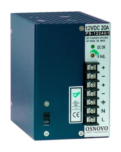 PS-12240/I. Блок питания промышленный. OSNOVO в Нижневартовске