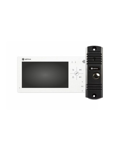 VM-7.0 (w)+ DS-700L (черный). Комплект видеодомофона. Optimus в Нижневартовске