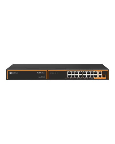 U1I-15F1G2b/2G/1S. Коммутатор с питанием по PoE 16-портовый. Optimus в Нижневартовске