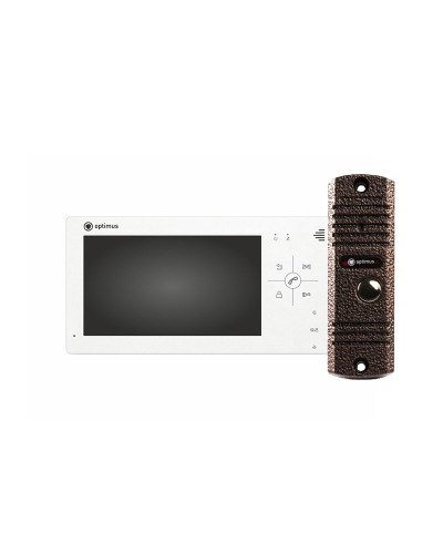 VM-7.0 (w)+ DS-700L (медь). Комплект видеодомофона. Optimus в Нижневартовске