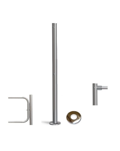PERCo-BH02 2-15 с крышкой. Стойка с отверстием под стопорный механизм поворотной секции и с 2-мя отверстиями для крепления патрубков на стороне, противоположной створке. PERCo в Нижневартовске