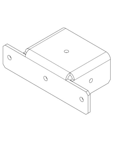 PERCo-MB-16.7. Соединительный элемент ограждения. PERCo в Нижневартовске