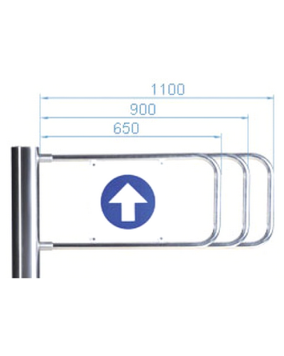 PERCo-AG-650. Створка для калитки. PERCo в Нижневартовске