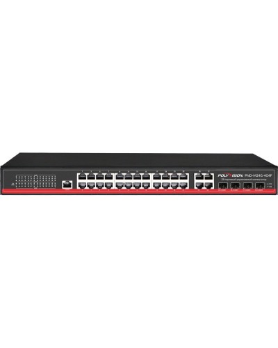 PND-M24G-4G4F. Коммутатор управляемый оптический 28 портовый. Polyvision в Нижневартовске