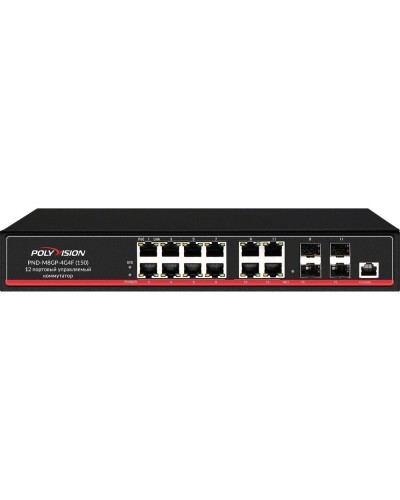 PND-M8GP-4G4F(150). Коммутатор управляемый оптический 12 портовый. Polyvision в Нижневартовске