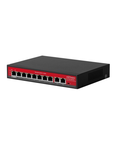 PND-08P-2M-BT1 (120W). Коммутатор AI 10-портовый с функцией PoE. Polyvision в Нижневартовске