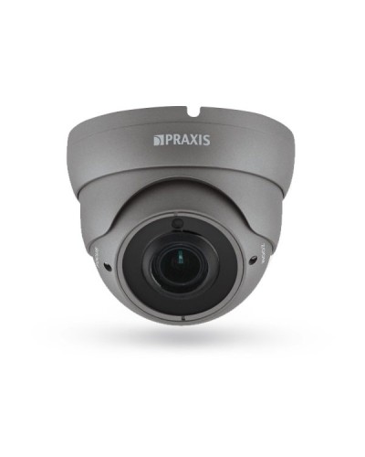 PE-7142IP 2.8-12 A/SD. Видеокамера IP купольная. Praxis в Нижневартовске