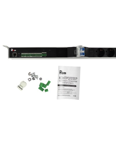R-MC1-32-4x2S-2x3C13-2x2C19-A-1820-K. Блок силовых розеток с контроллером. REM в Нижневартовске