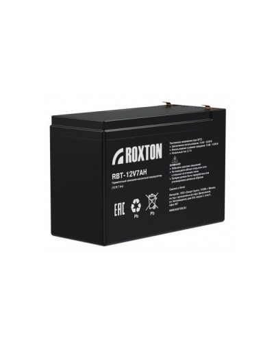 RBT-12V7AH. Аккумулятор герметичный свинцово-кислотный. ROXTON в Нижневартовске