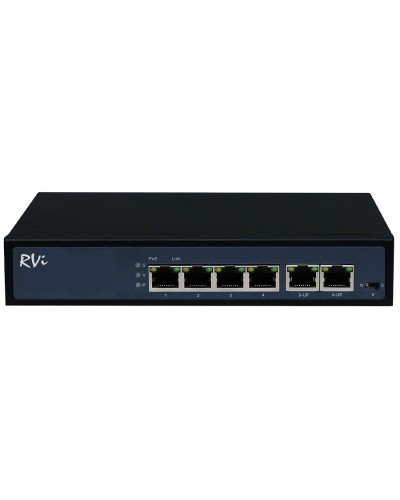 RVi-1NS04F-2T. Коммутатор с питанием по PoE. RVi в Нижневартовске