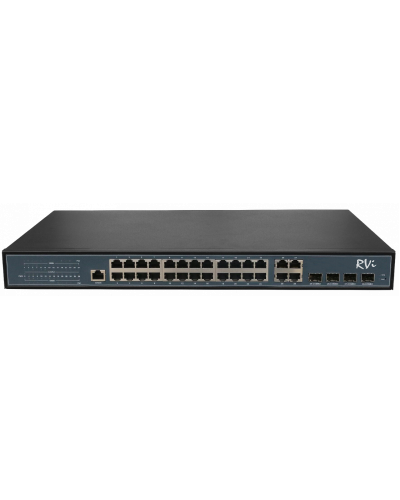 RVi-1NSM24G-4C. Коммутатор с питанием по PoE. RVi в Нижневартовске