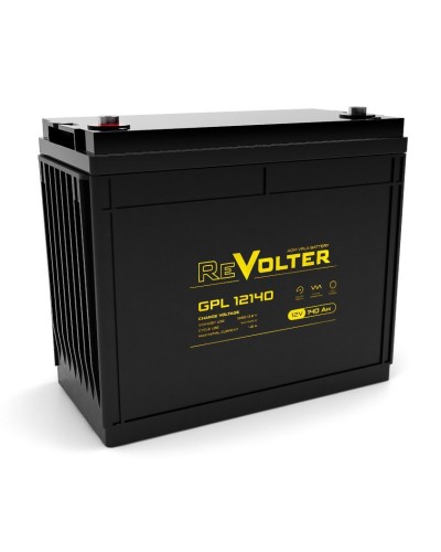 Revolter GPL 12140. Аккумулятор автомобильный герметичный свинцово-кислотный. Revolter в Нижневартовске