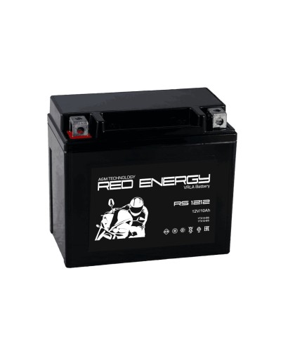 Red Energy RS 1212. Аккумулятор герметичный свинцово-кислотный стартерный. Red Energy в Нижневартовске