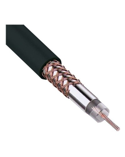 RG-58 A/U, 50 Ом, Cu/Al/Cu, 64%, 100 м, черный (01-2003). Кабель коаксиальный радиочастотный. Rexant в Нижневартовске