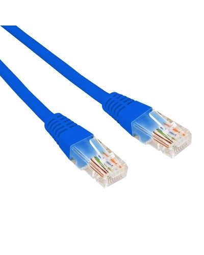 Патч-корд U/UTP CAT 6, RJ45-RJ45, 26AWG, LSZH, синий, 0.5м REXANT (02-0294-05). Патч-корд UTP. Rexant в Нижневартовске