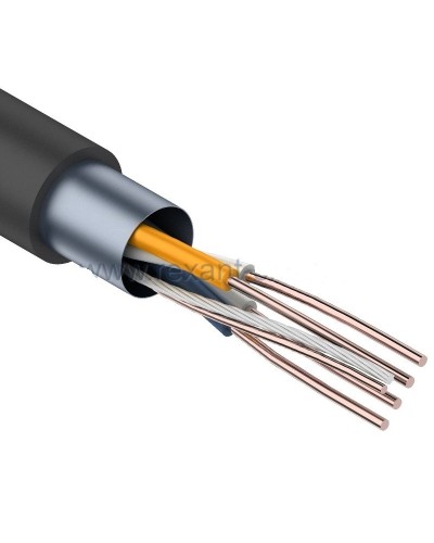 F/UTP, CAT 5e, PE, 2PR, 24AWG, OUTDOOR, SOLID, черный, 305м, REXANT (01-0124). Кабель «витая пара» (LAN) для структурированных систем связи. Rexant в Нижневартовске