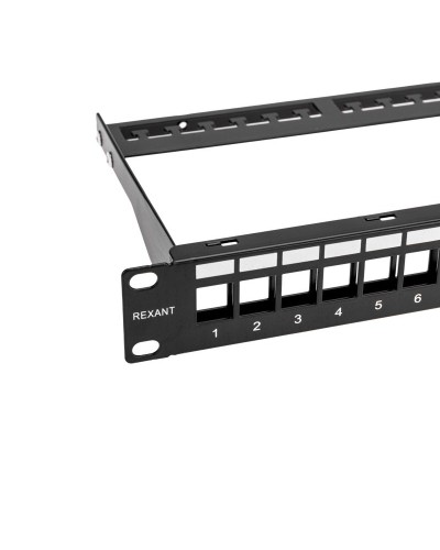 Панель коммутационная наборная 19", 1U, 24 порта, UTP REXANT PRO (02-0053): Патч-панель 19" в Нижневартовске