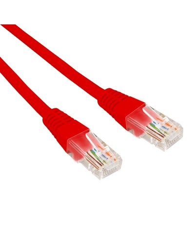 Патч-корд U/UTP CAT 6, RJ45-RJ45, 26AWG, LSZH, красный, 1м REXANT (02-0293-1). Патч-корд UTP. Rexant в Нижневартовске