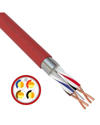 КПСВЭВнг(А)-LS 2х2х0,5 (01-4865-1)(REXANT). Кабель для систем пожарной и охранной сигнализации. Rexant в Нижневартовске