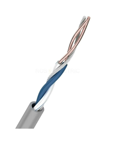 U/UTP, CAT 5e, PVC, 1PR, 24AWG, INDOOR, SOLID, серый, 305м REXANT (01-0002). Кабель «витая пара» (LAN) для структурированных систем связи. Rexant в Нижневартовске