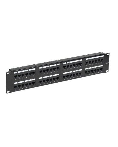 Панель коммутационная с кабельными органайзерами 19", 2U, 48 портов, RJ-45, CAT 6, UTP REXANT PRO (02-0232): Патч-панель 19" в Нижневартовске
