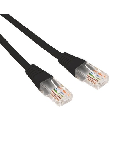 Патч-корд U/UTP CAT 6, RJ45-RJ45, 26AWG, LSZH, черный, 0.5м REXANT (02-0292-05). Патч-корд UTP. Rexant в Нижневартовске