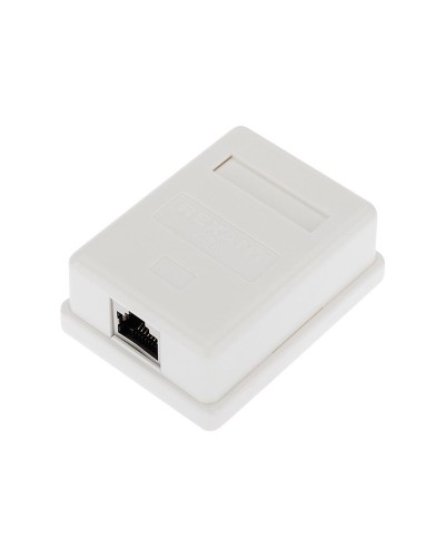 Розетка компьютерная внешняя, 1-порт FTP RJ-45 (8P8C), CAT 6 REXANT (03-0142). Розетка RJ-45. Rexant в Нижневартовске