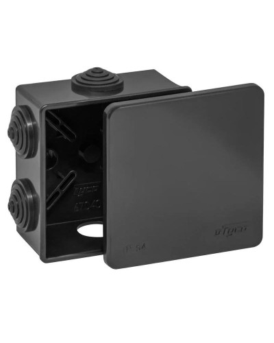 Коробка TYCO ОП 85х85х40мм УХЛ1 IP54 черный (67040Ч). Коробка распределительная. RuVinil в Нижневартовске