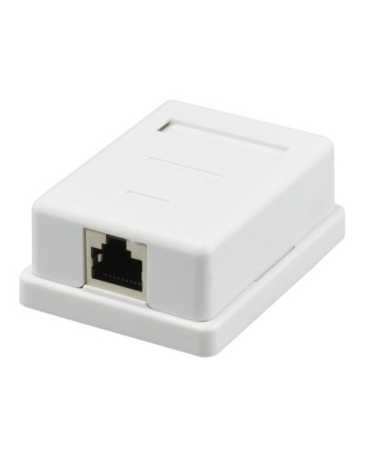 Розетка настенная RJ-45, 8P8C, Cat.5e, 1 порт FTP (10-0354). Компьютерная розетка. SUPRLAN в Нижневартовске