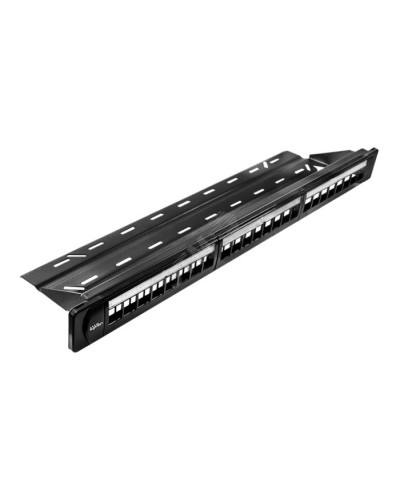 Модульная патч-панель 19", под 24 модуля Keystone, UTP, 1U (10-0401): Модульная патч-панель под 24 модуля, UTP, 1U в Нижневартовске