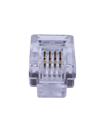 Коннекторы 4P4C (RJ-11) (100шт) (10-0229). Телефонный разъем 4P4C (RJ-11). SUPRLAN в Нижневартовске