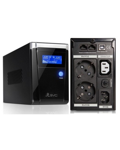 SVC V-650-F-LCD. Источник бесперебойного питания. SVC в Нижневартовске