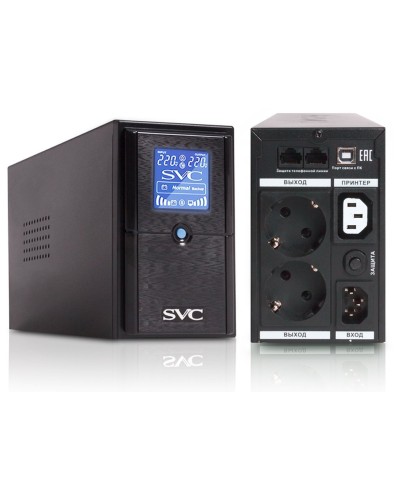 SVC V-650-L-LCD. Источник бесперебойного питания. SVC в Нижневартовске