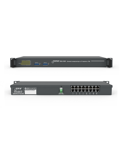 SNA-1600. Коммутатор на 16 портов. Sonar в Нижневартовске