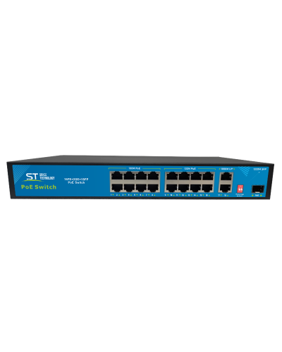 ST-S165POE PRO (версия 2). Сетевой PoE коммутатор. Space Technology в Нижневартовске