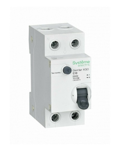 City9 Set 1P+N С 10А 4.5kA 30мА A 230В (C9D55610). Автоматический выключатель дифференциального тока. Systeme Electric в Нижневартовске