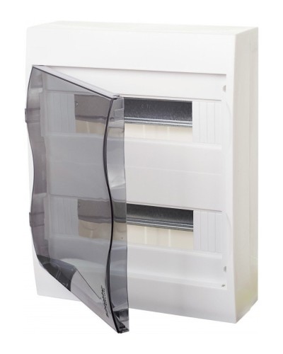 City9 Box 24 модулей навесной с прозрачной дверцей (EZ9E212S2SRU). Щиток модульный. Systeme Electric в Нижневартовске