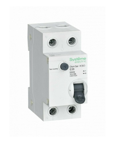 City9 Set 1P+N С 25А 4.5kA 30мА A 230В (C9D55625). Автоматический выключатель дифференциального тока. Systeme Electric в Нижневартовске