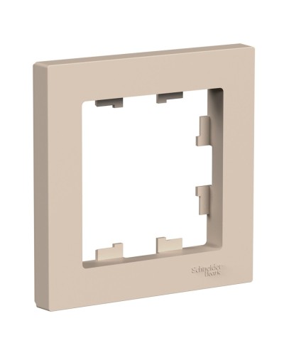AtlasDesign рамка 1-местная, песочный (ATN001201). Рамка. Systeme Electric в Нижневартовске