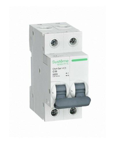 City9 Set 2P 50А 4.5kA С (C9F34250). Автоматический выключатель. Systeme Electric в Нижневартовске