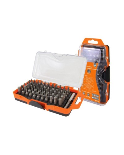 Набор бит №4, 66 бит: SL, PH, PZ, HEX, TORX, SQ,  удлинитель, сталь CR-V «Алмаз» TDM (SQ1019-0104): Набор бит в Нижневартовске