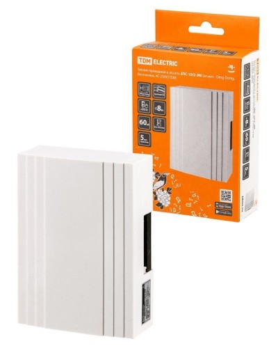 ЗПС-10/2-ЭМ, эл.мех - Ding-Dong, без кнопки, AC 230V (SQ1901-0046). Звонок проводной. TDM ЕLECTRIC в Нижневартовске