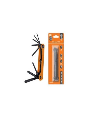 Набор ключей TORX раскладной 8шт.: T9-T40, углеродистая сталь Гранит TDM (SQ1020-0211). Набор ключей. TDM ЕLECTRIC в Нижневартовске
